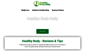 Healthybodydaily.com thumbnail
