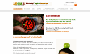 Healthycapitalcounties.org thumbnail