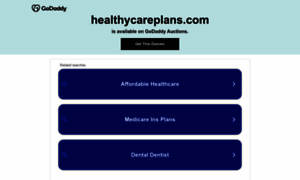Healthycareplans.com thumbnail