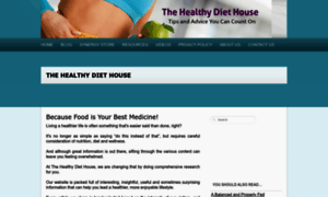 Healthydiethouse.com thumbnail