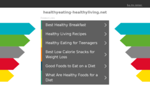 Healthyeating-healthyliving.net thumbnail