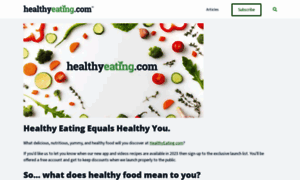 Healthyeating.com thumbnail