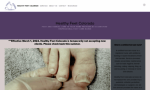 Healthyfeetcolorado.com thumbnail