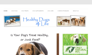 Healthyfood4dogs.info thumbnail
