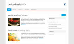 Healthyfoodstoeat.net thumbnail