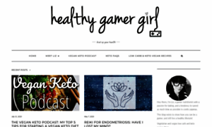 Healthygamergirl.com thumbnail