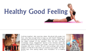 Healthygoodfeeling.com thumbnail