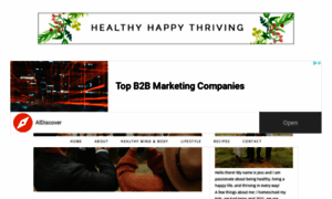 Healthyhappythriving.com thumbnail