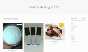 Healthyhealingandcbd.org thumbnail