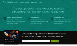 Healthyhints.com thumbnail