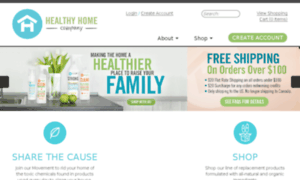 Healthyhomecompany.com thumbnail