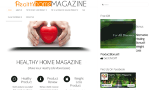 Healthyhomemagazine.com thumbnail