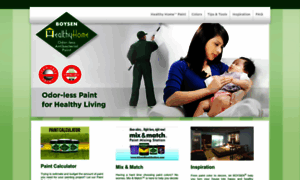 Healthyhomepaints.com thumbnail