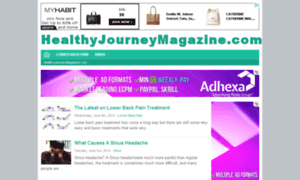 Healthyjourneymagazine.com thumbnail