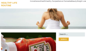 Healthyliferoutine.com thumbnail