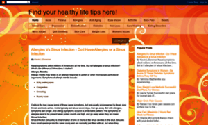 Healthylifetips.com thumbnail