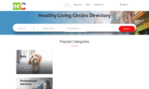 Healthylivingcircles.com thumbnail