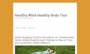 Healthymindhealthybodytour.com thumbnail