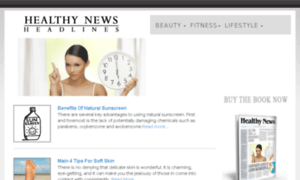 Healthynewsheadlines.com thumbnail