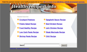 Healthyrecipest.info thumbnail