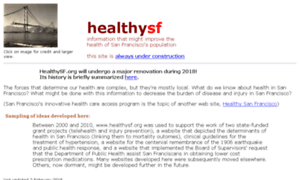 Healthysf.org thumbnail
