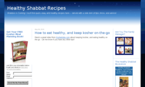 Healthyshabbat.com thumbnail