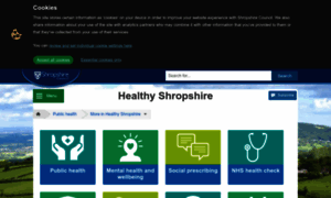 Healthyshropshire.co.uk thumbnail
