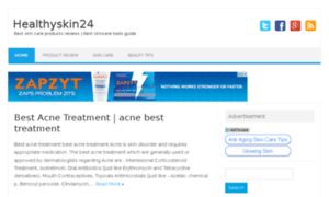 Healthyskin24.com thumbnail
