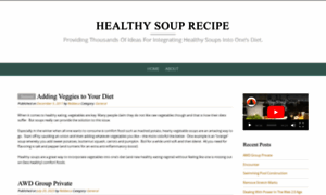 Healthysouprecipe.com thumbnail