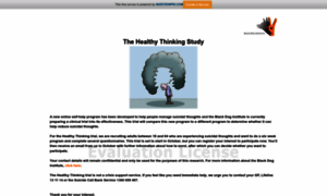 Healthythinking.questionpro.com thumbnail