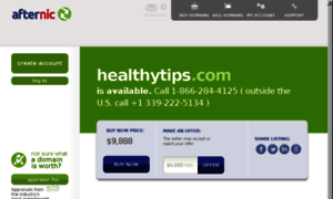 Healthytips.com thumbnail