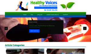 Healthyvoices.net thumbnail