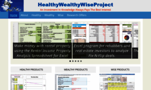 Healthywealthywiseproject.com thumbnail