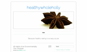 Healthywholeholly.wordpress.com thumbnail