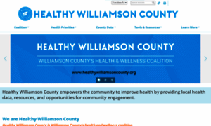 Healthywilliamsoncounty.org thumbnail
