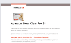 Hear-clear-pro-ausys.com thumbnail