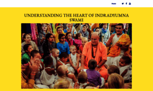 Heart-of-indradyumna-swami.com thumbnail