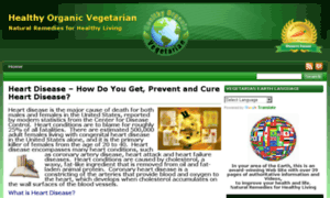Heartdisease.healthyorganicvegetarian.com thumbnail