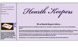 Hearthkeepers.com thumbnail