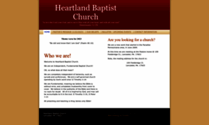 Heartlandbaptistchurch.org thumbnail