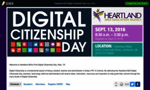 Heartlanddigitalcitizenship2016.sched.org thumbnail