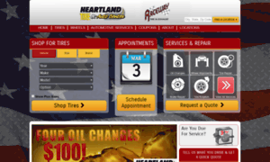 Heartlandtireandauto.com thumbnail