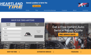 Heartlandtireservice.com thumbnail