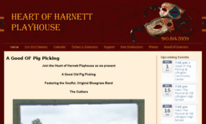 Heartofharnettplayhouse.com thumbnail