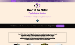 Heartofthematterpsychology.com thumbnail