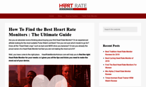 Heartratemonitoradvisor.com thumbnail