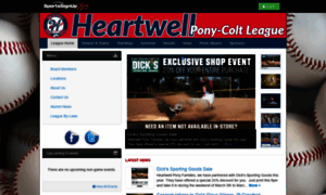 Heartwellpony.org thumbnail