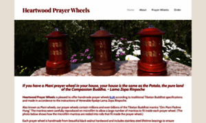 Heartwoodprayerwheels.com thumbnail