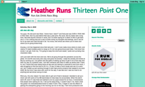 Heatherrunsthirteenpointone.com thumbnail