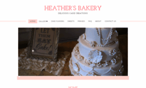 Heathersbakery.com thumbnail